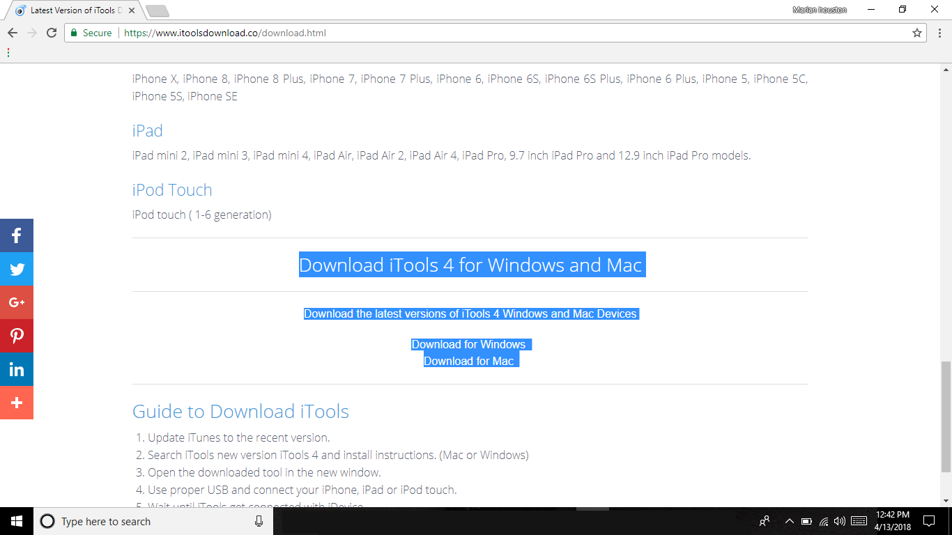 Itools latest version download for windows 10